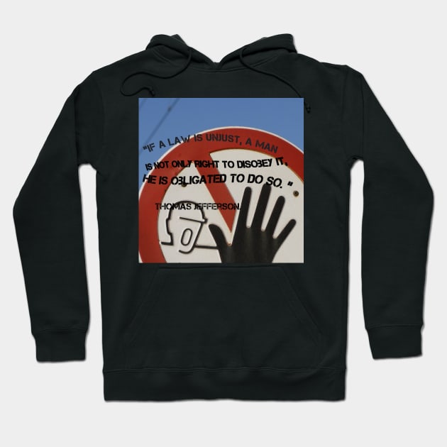 Words of warning Hoodie by Awake-Aware